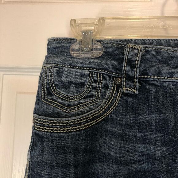 Rerock for Express boot cut blue jeans, size 4 short - Picture 14 of 14